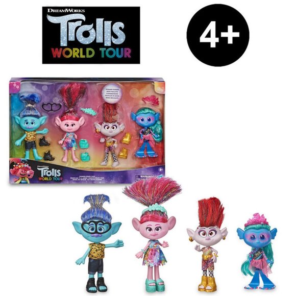 Trolls Vinyl Fashion Remix Pack TROLLS Sealed Box! NEW SHIPOUT FAST - Picture 1 of 15